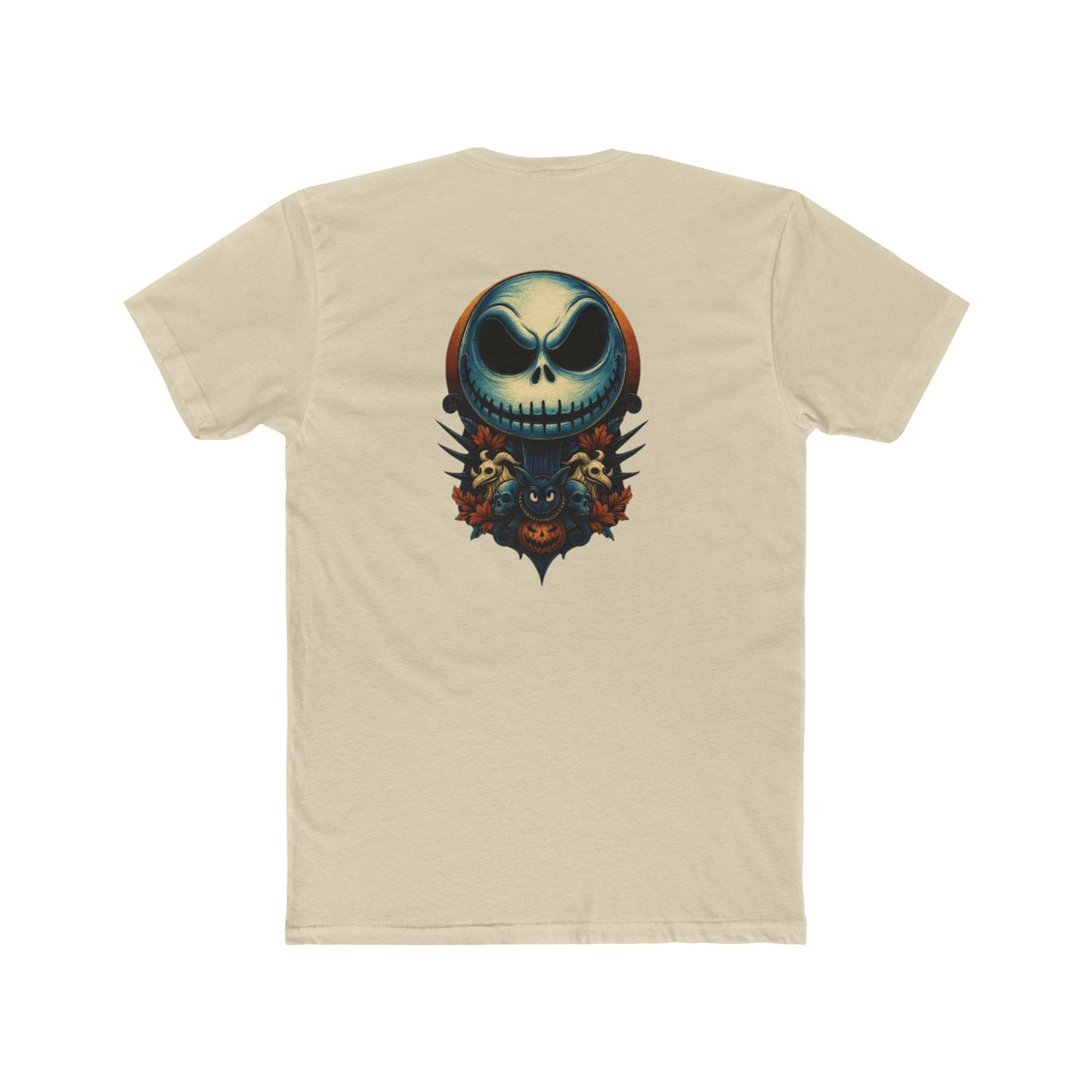 Nightmare Skull Tee — Gothic Jack Skellington Graphic T-Shirt