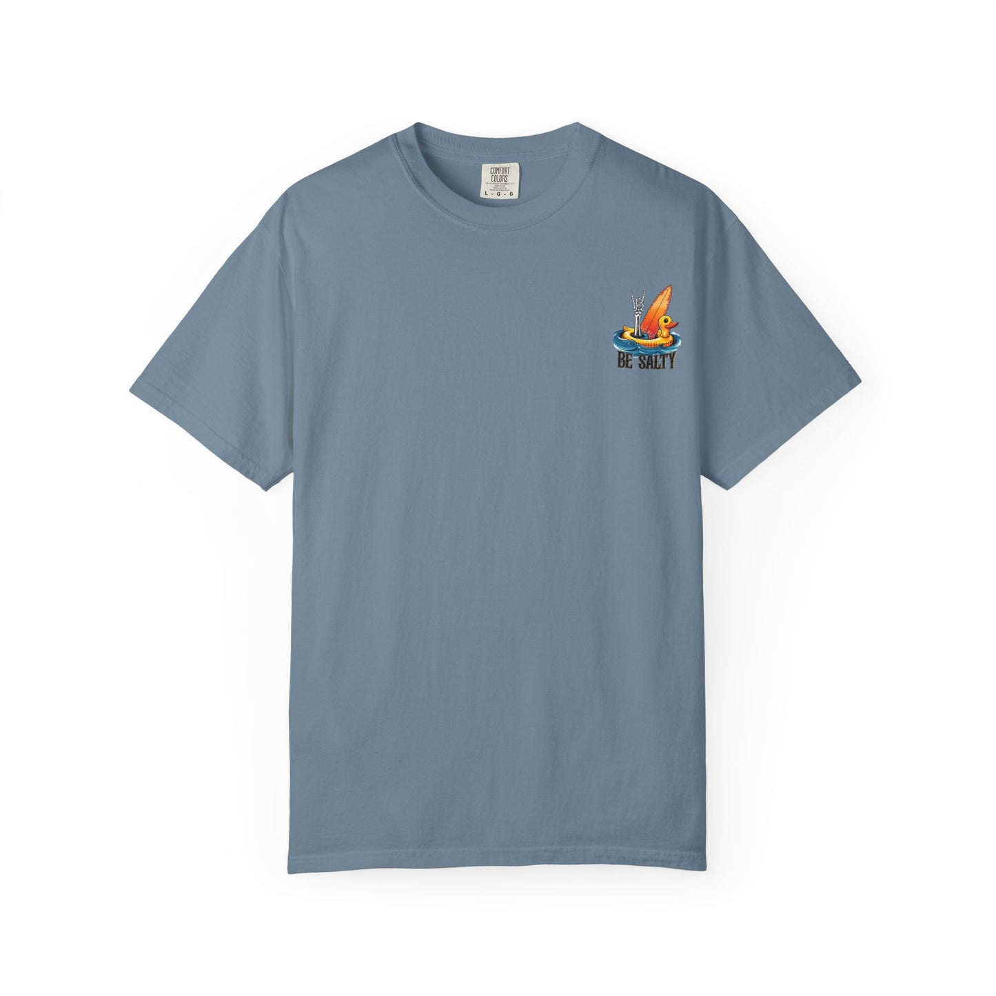 Be Salty Surf Duck T-Shirt — Surfing Rubber Duck Graphic Tee