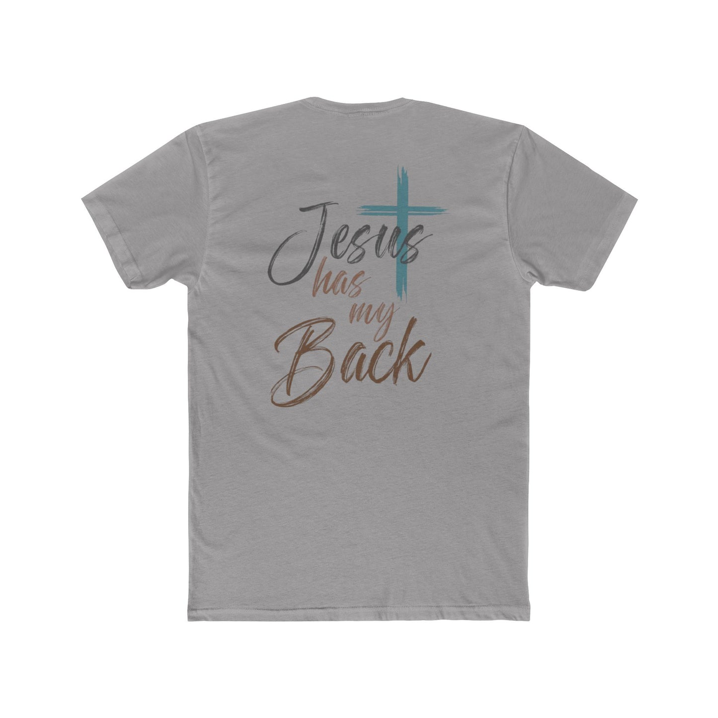 Jesus Has My Back T‑Shirt — Faith Christian Tee with Cross
