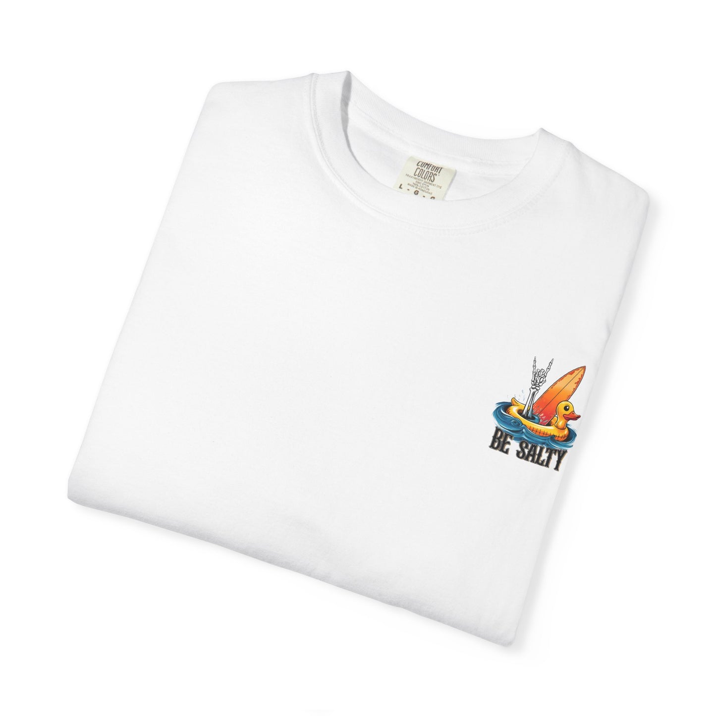 Be Salty Surf Duck T-Shirt — Surfing Rubber Duck Graphic Tee