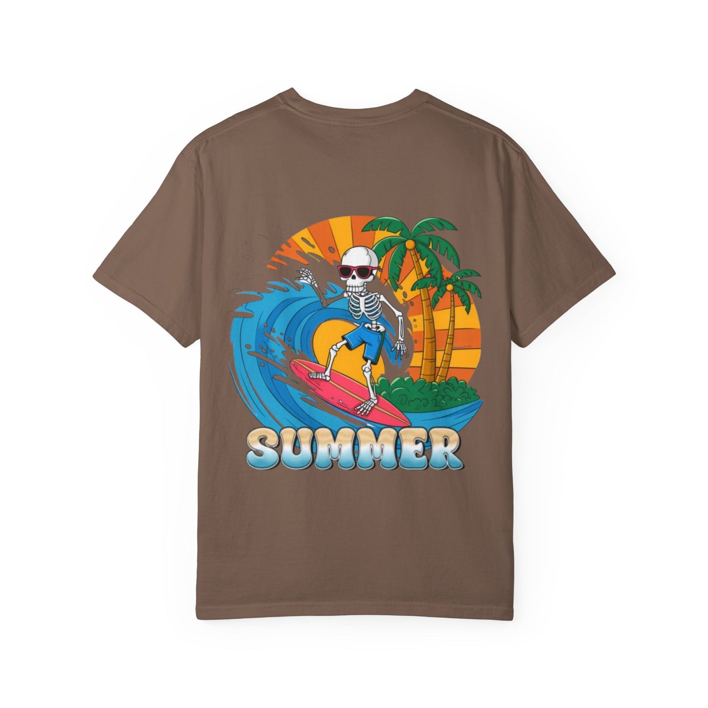 Surfing Skeleton Summer T-Shirt