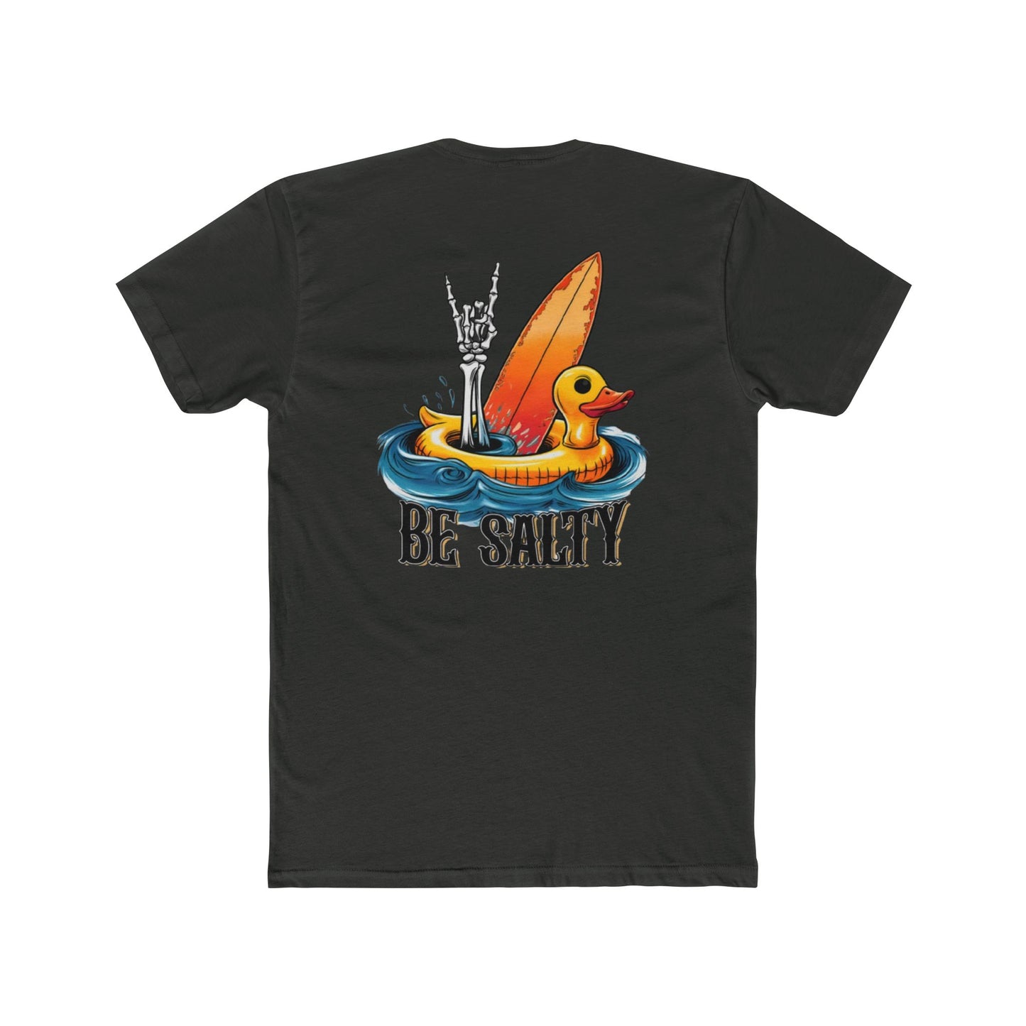 Be Salty Surf Tee — Retro Rubber Duck Surfboard Graphic T-Shirt