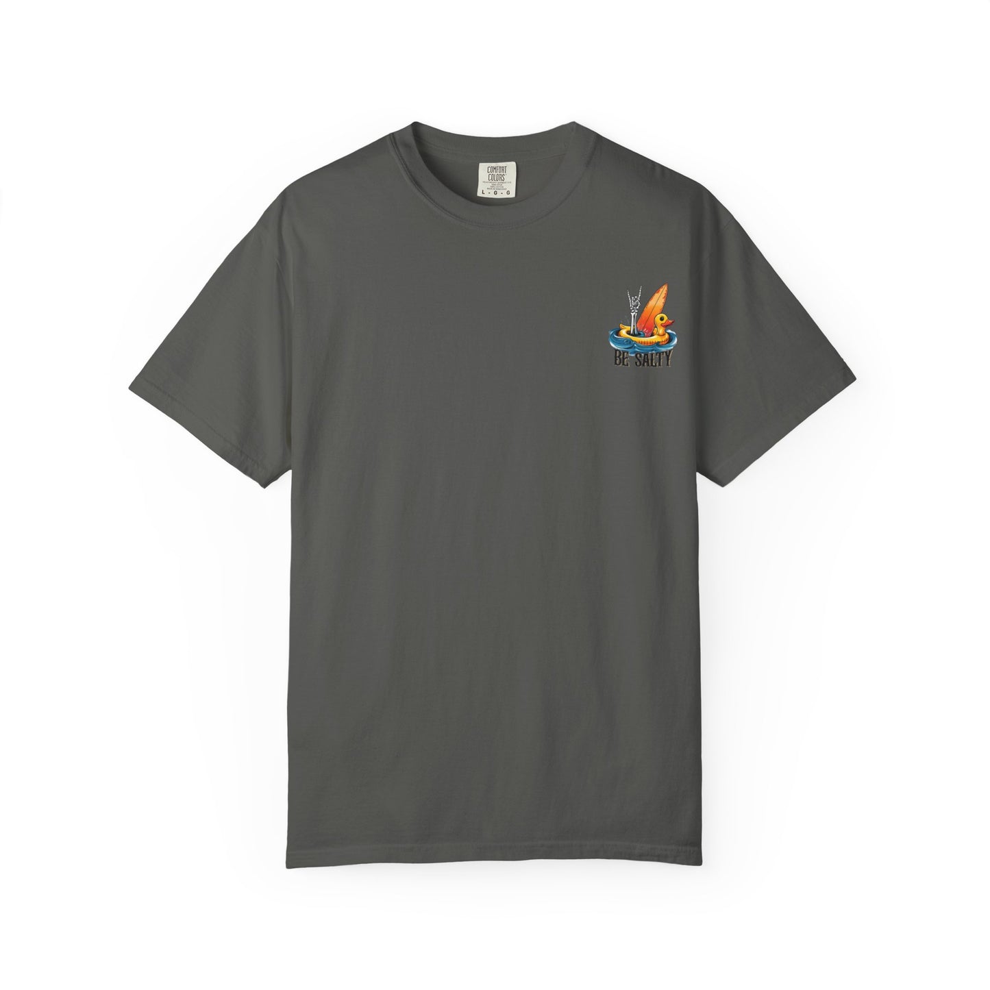 Be Salty Surf Duck T-Shirt — Surfing Rubber Duck Graphic Tee