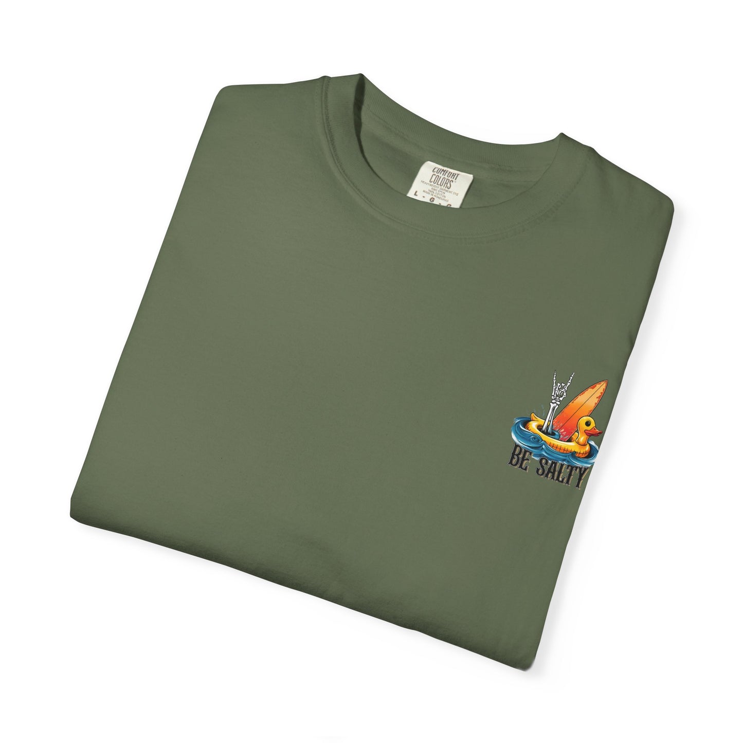 Be Salty Surf Duck T-Shirt — Surfing Rubber Duck Graphic Tee