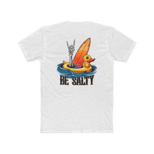 Be Salty Surf Tee — Retro Rubber Duck Surfboard Graphic T-Shirt