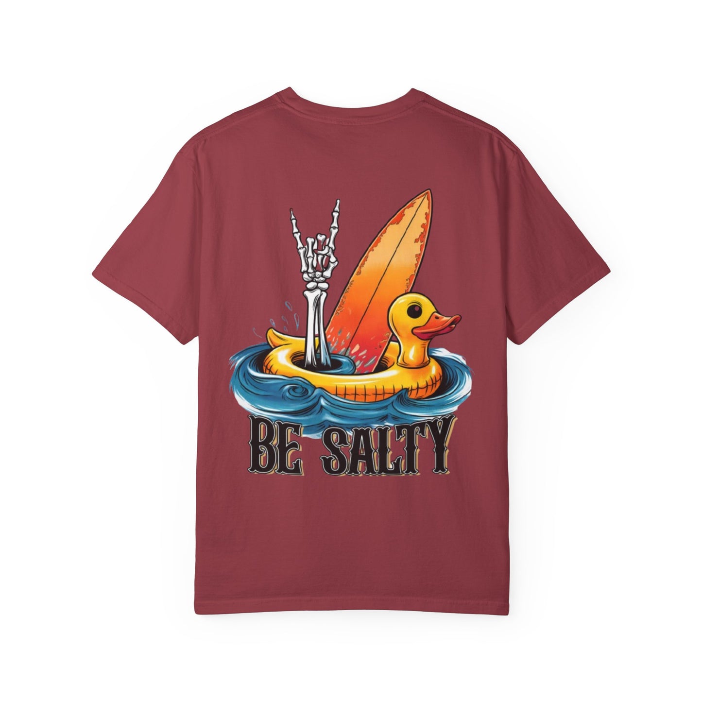 Be Salty Surf Duck T-Shirt — Surfing Rubber Duck Graphic Tee