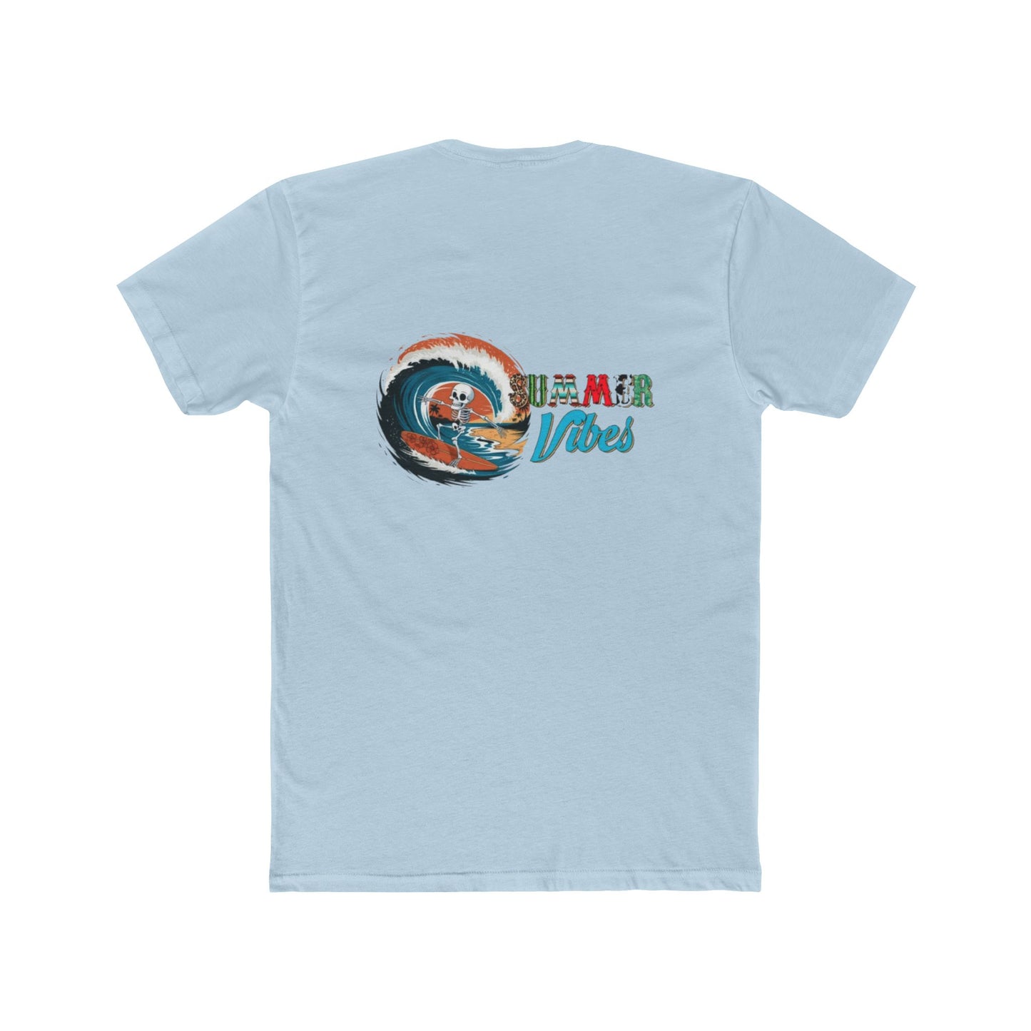 Summer Vibes Tee — Retro Surf Wave Graphic T-Shirt
