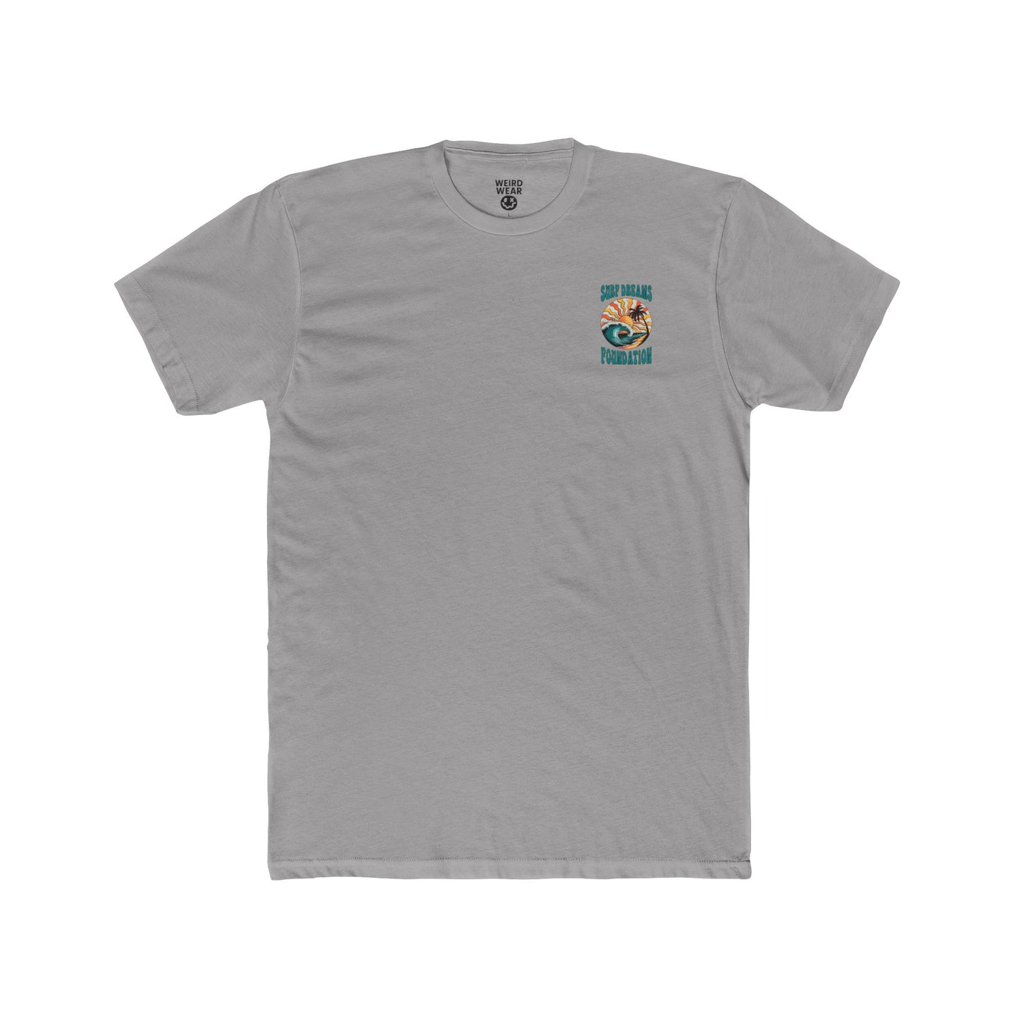 Surf Dreams Foundation T-Shirt — Vintage Wave & Palm Crew Tee