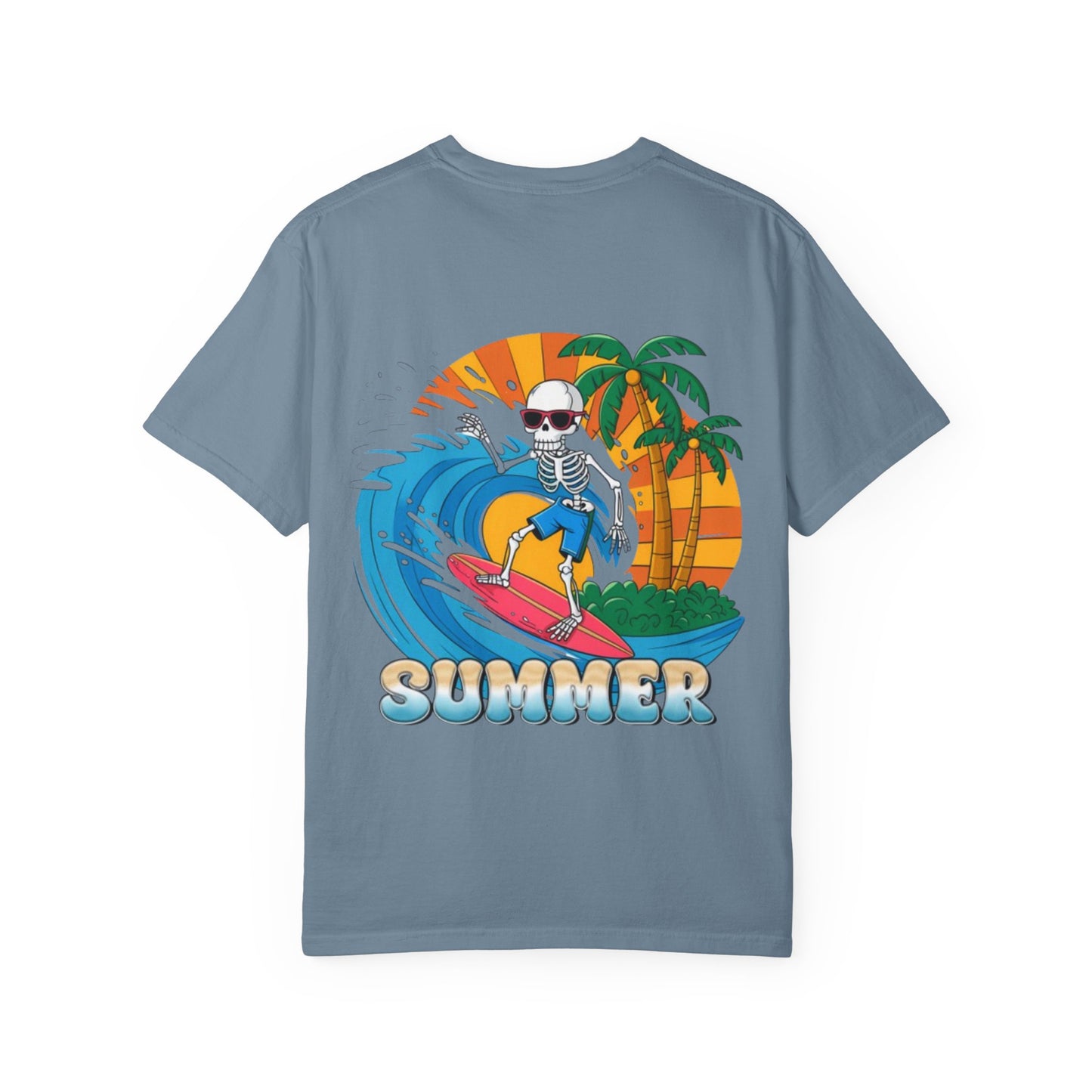 Surfing Skeleton Summer T-Shirt