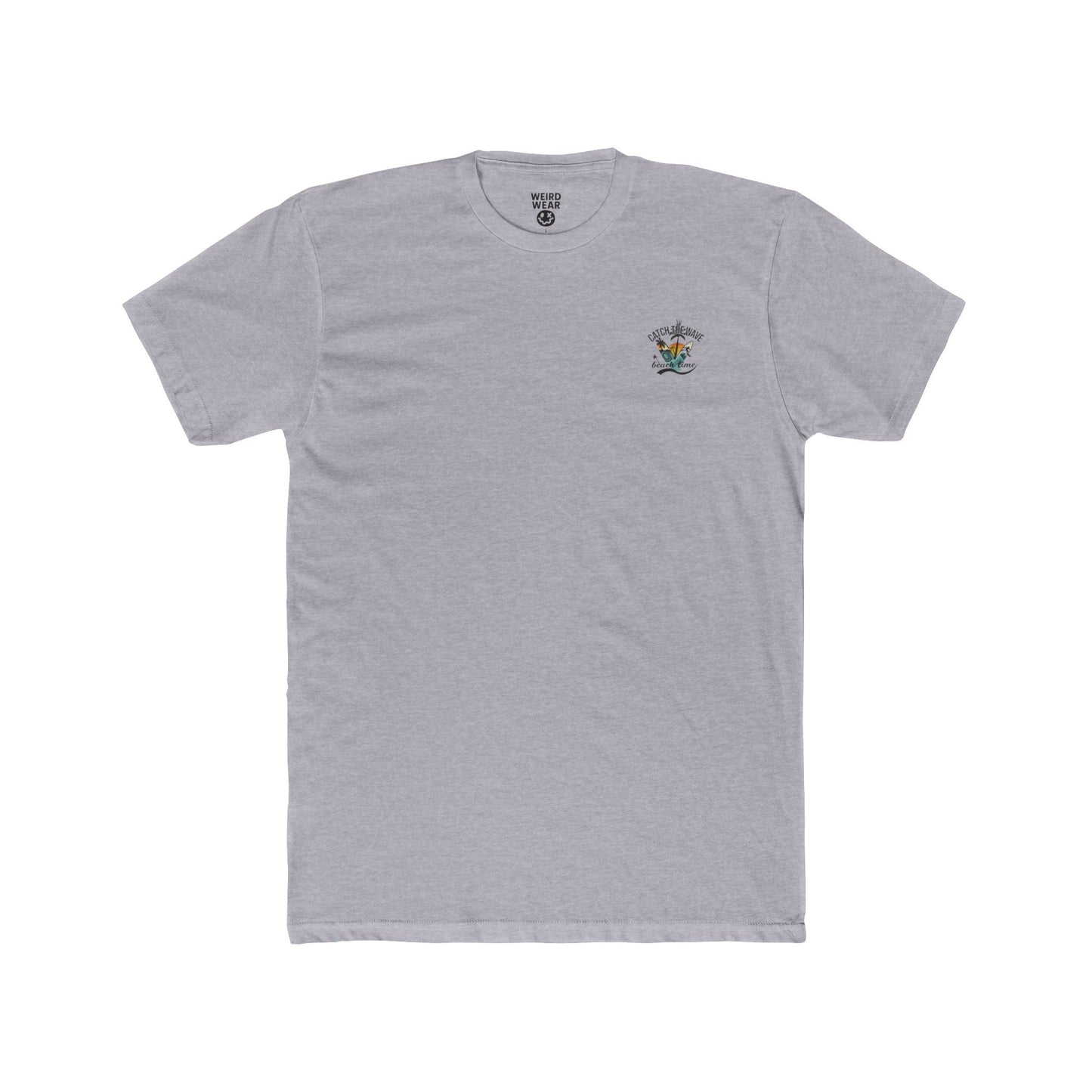 Catch The Wave Beach Time T-Shirt — Retro Surf Palm Tree Tee