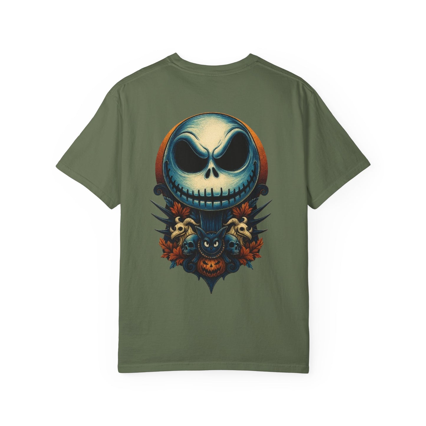 Nightmare Skull T-Shirt — Spooky Jack-O'-Lantern Graphic Tee