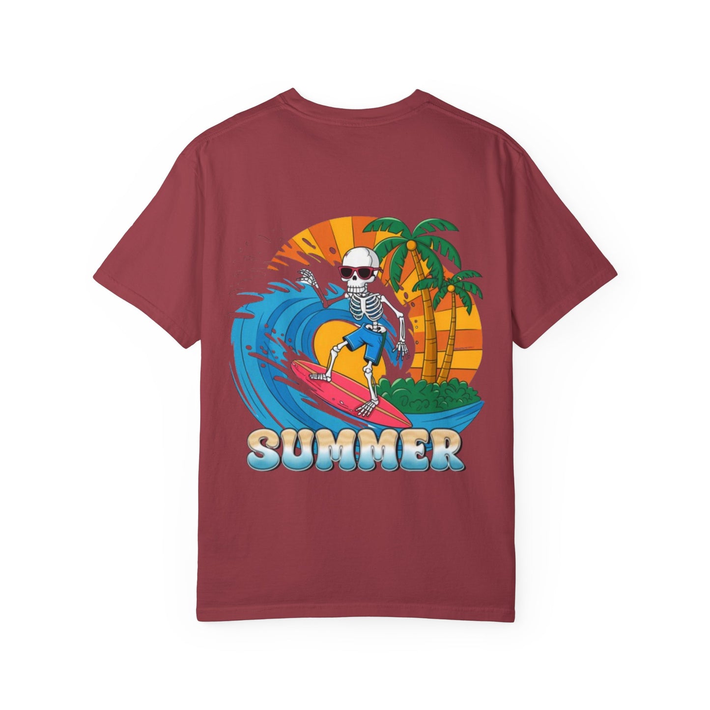 Surfing Skeleton Summer T-Shirt