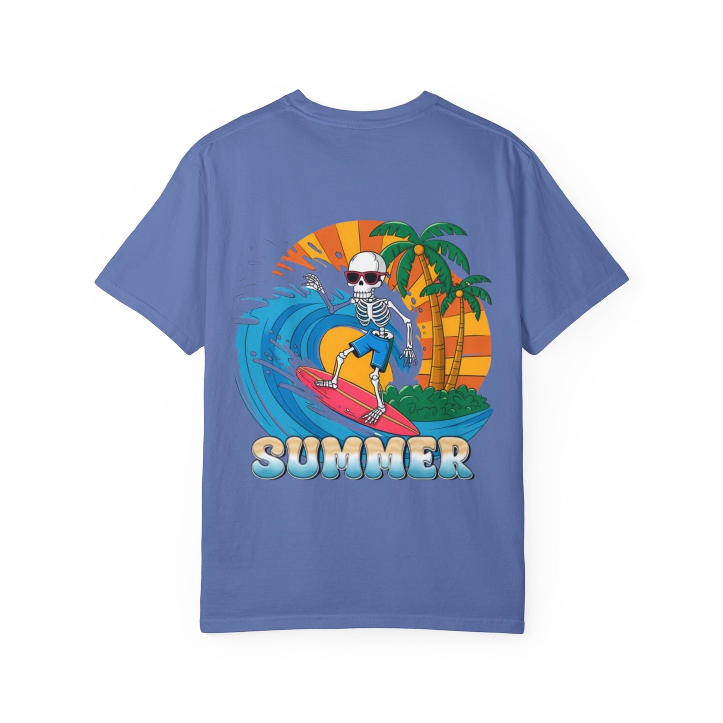Surfing Skeleton Summer T-Shirt