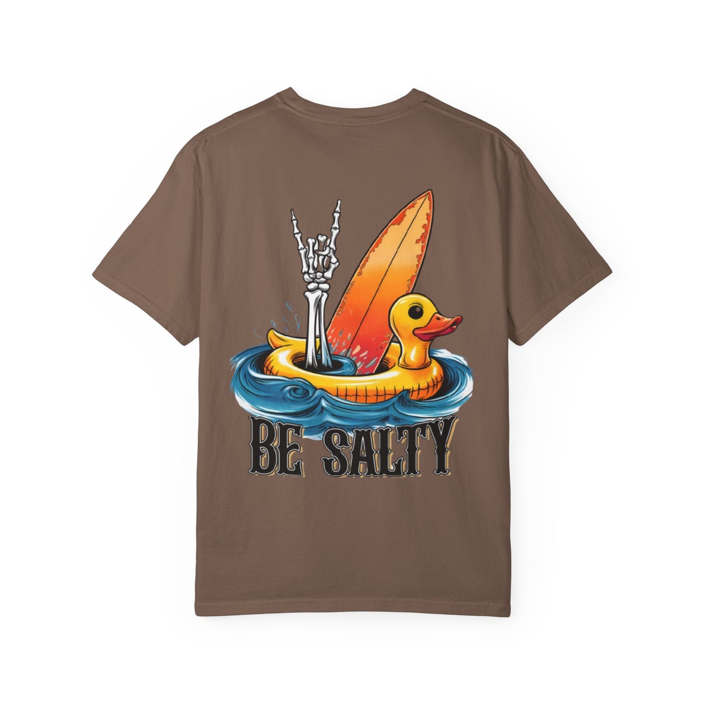 Be Salty Surf Duck T-Shirt — Surfing Rubber Duck Graphic Tee