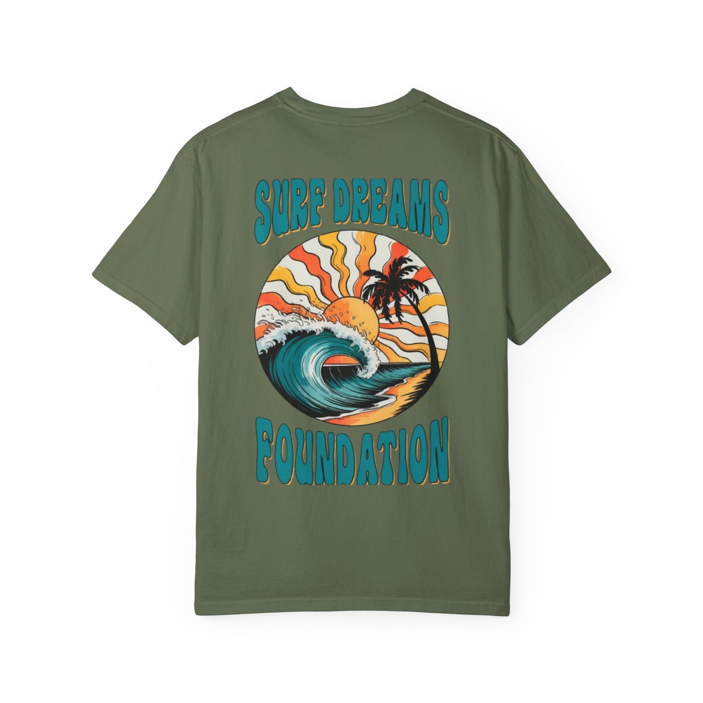 Surf Dreams Foundation T-Shirt — Retro Wave Surf Graphic Tee