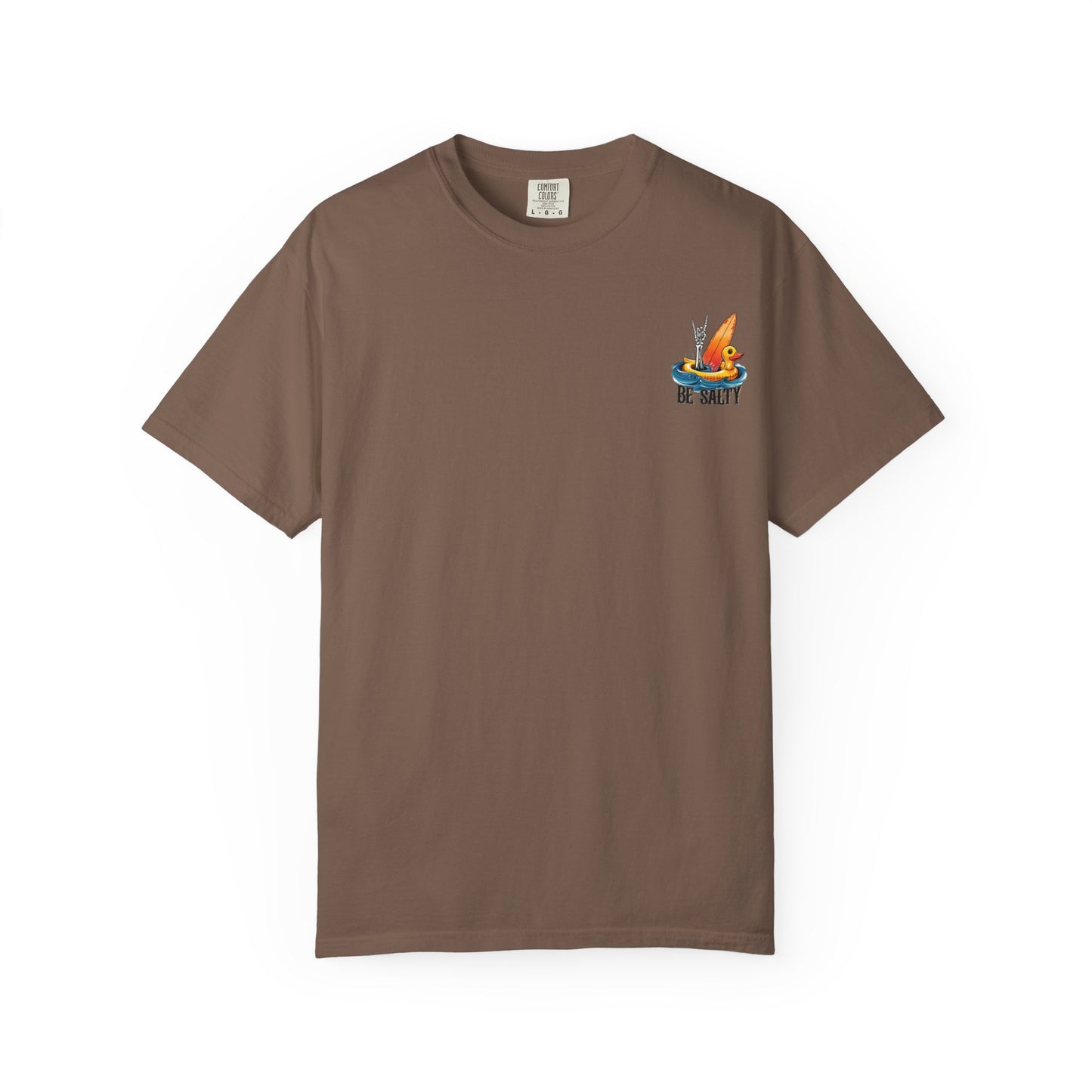 Be Salty Surf Duck T-Shirt — Surfing Rubber Duck Graphic Tee
