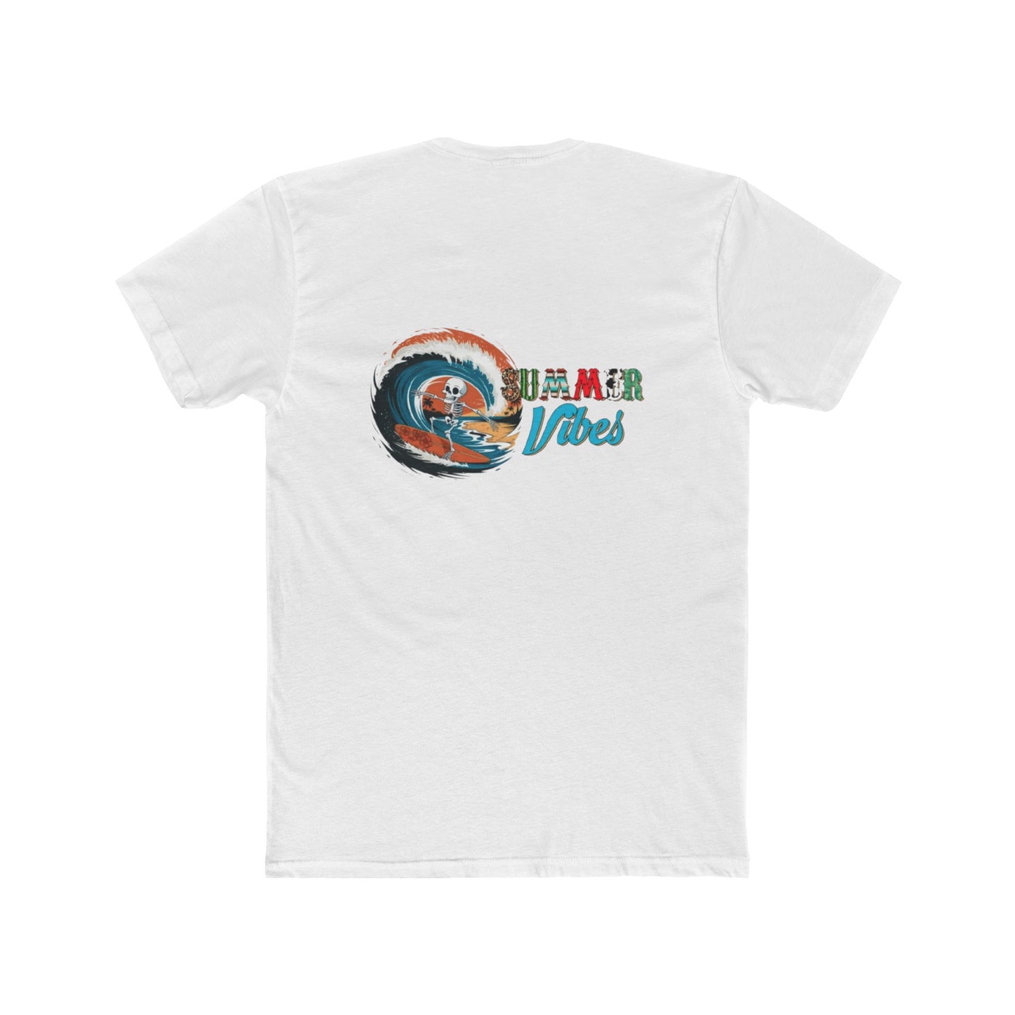 Summer Vibes Tee — Retro Surf Wave Graphic T-Shirt