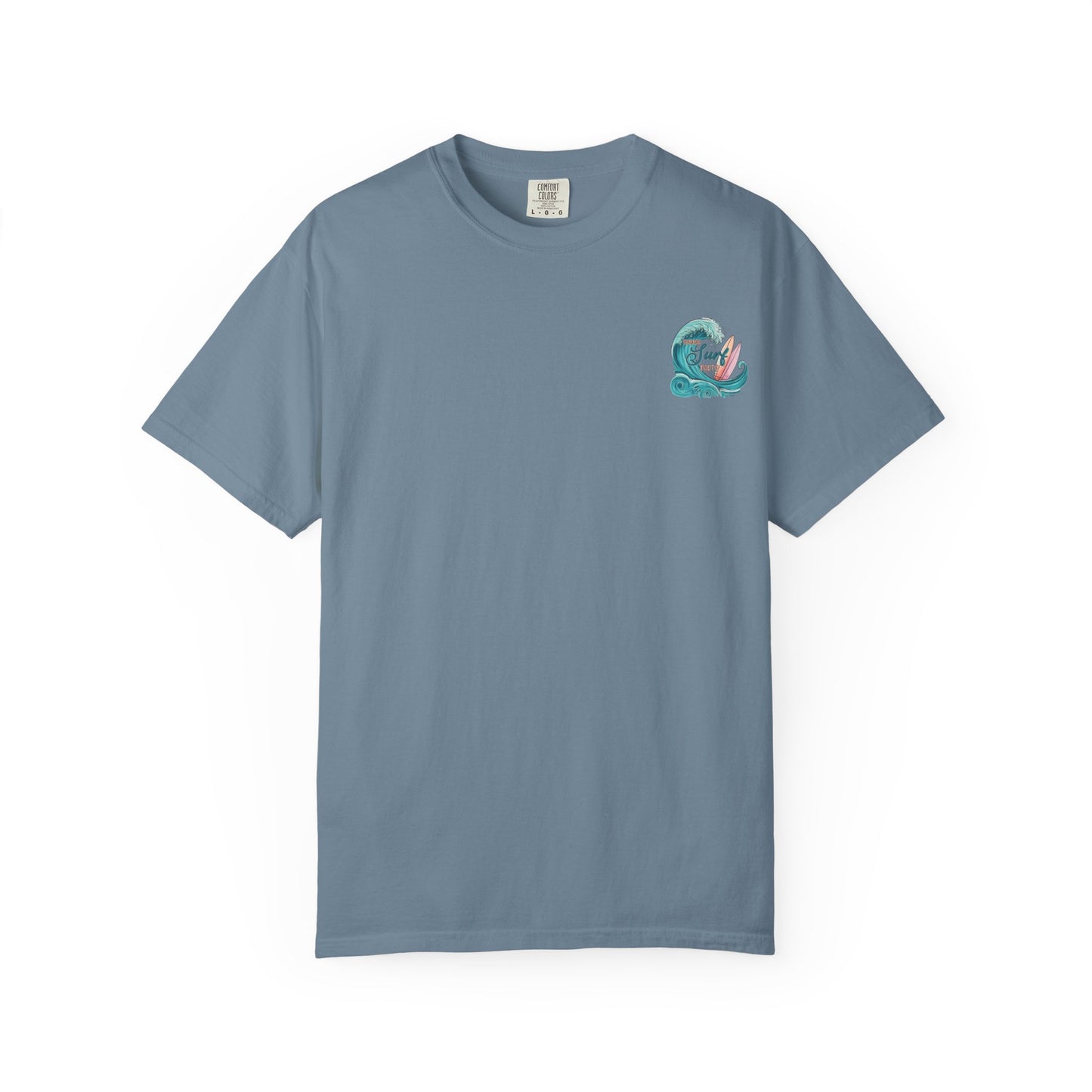 Surf Party T‑Shirt — Retro Wave & Surfboards Beach Tee
