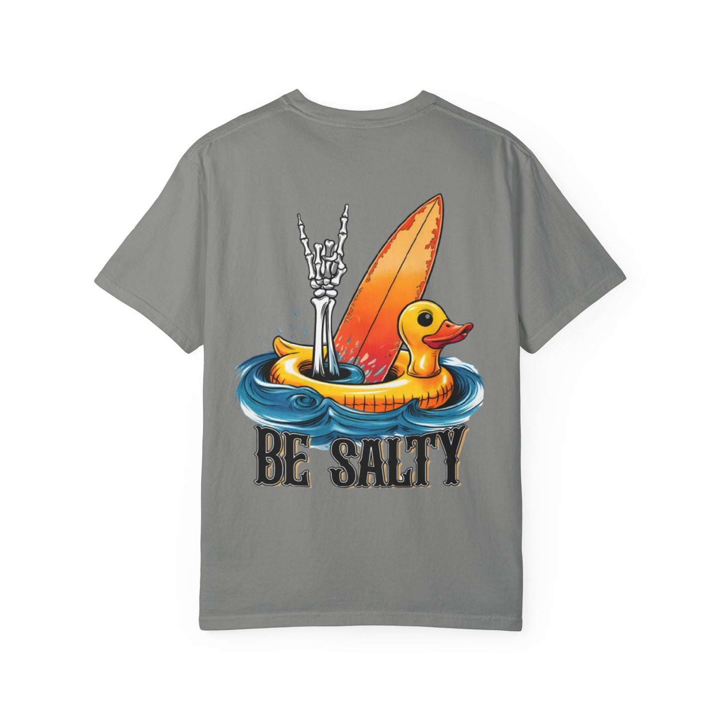 Be Salty Surf Duck T-Shirt — Surfing Rubber Duck Graphic Tee