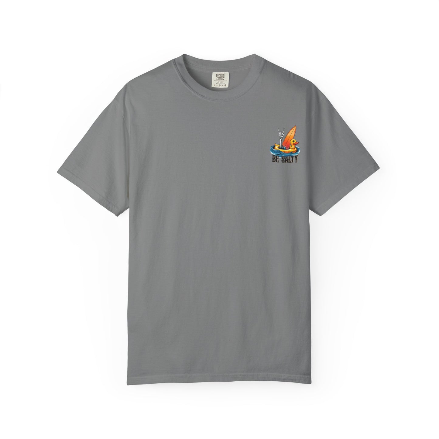 Be Salty Surf Duck T-Shirt — Surfing Rubber Duck Graphic Tee