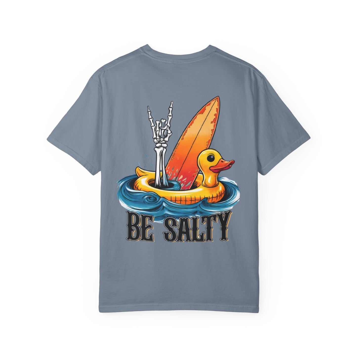 Be Salty Surf Duck T-Shirt — Surfing Rubber Duck Graphic Tee