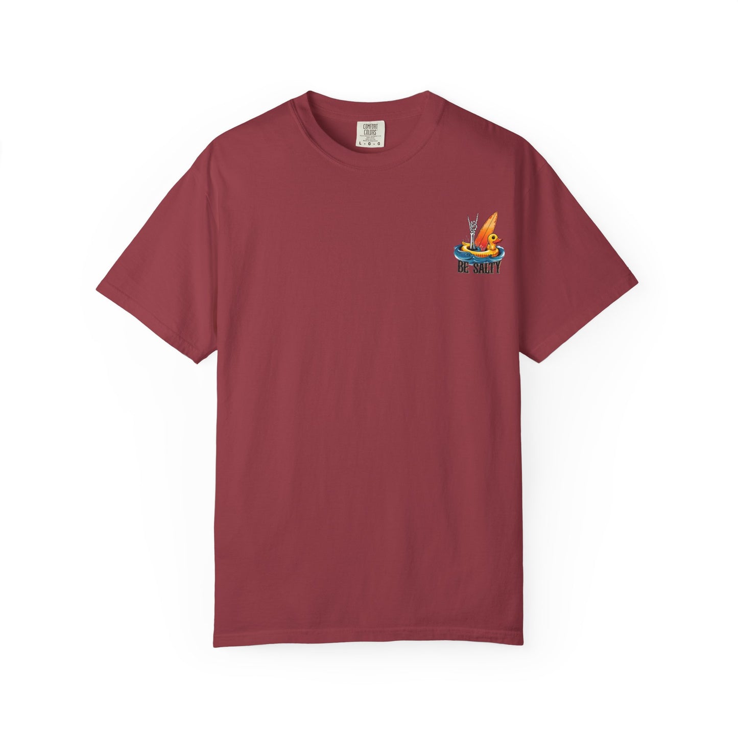 Be Salty Surf Duck T-Shirt — Surfing Rubber Duck Graphic Tee