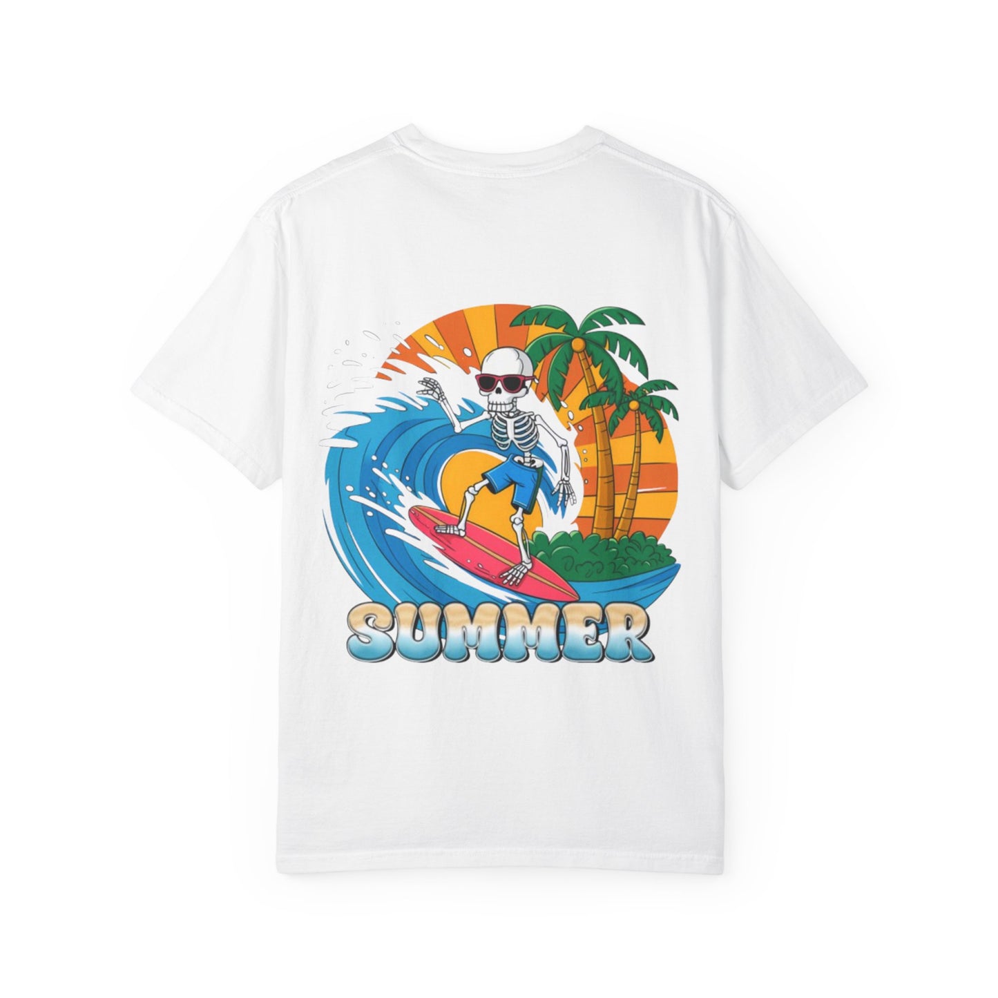 Surfing Skeleton Summer T-Shirt