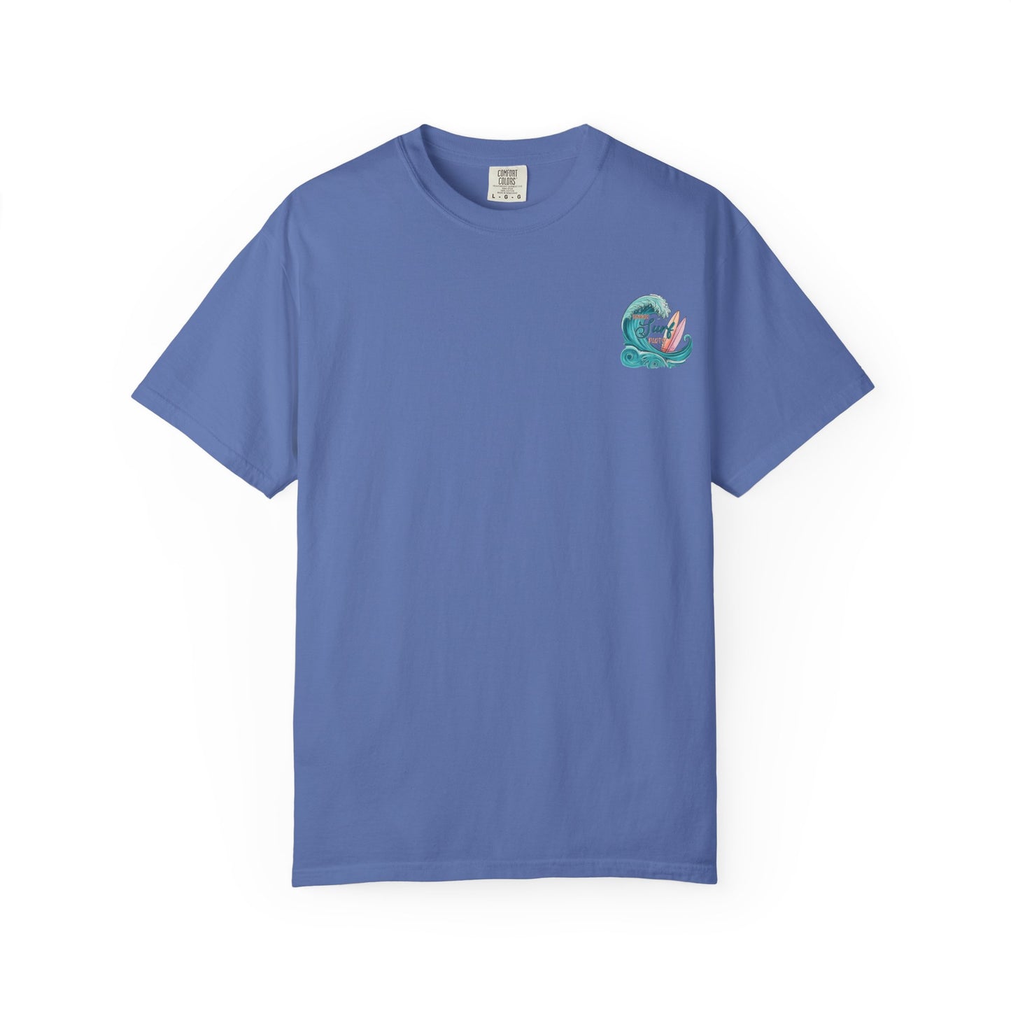 Surf Party T‑Shirt — Retro Wave & Surfboards Beach Tee