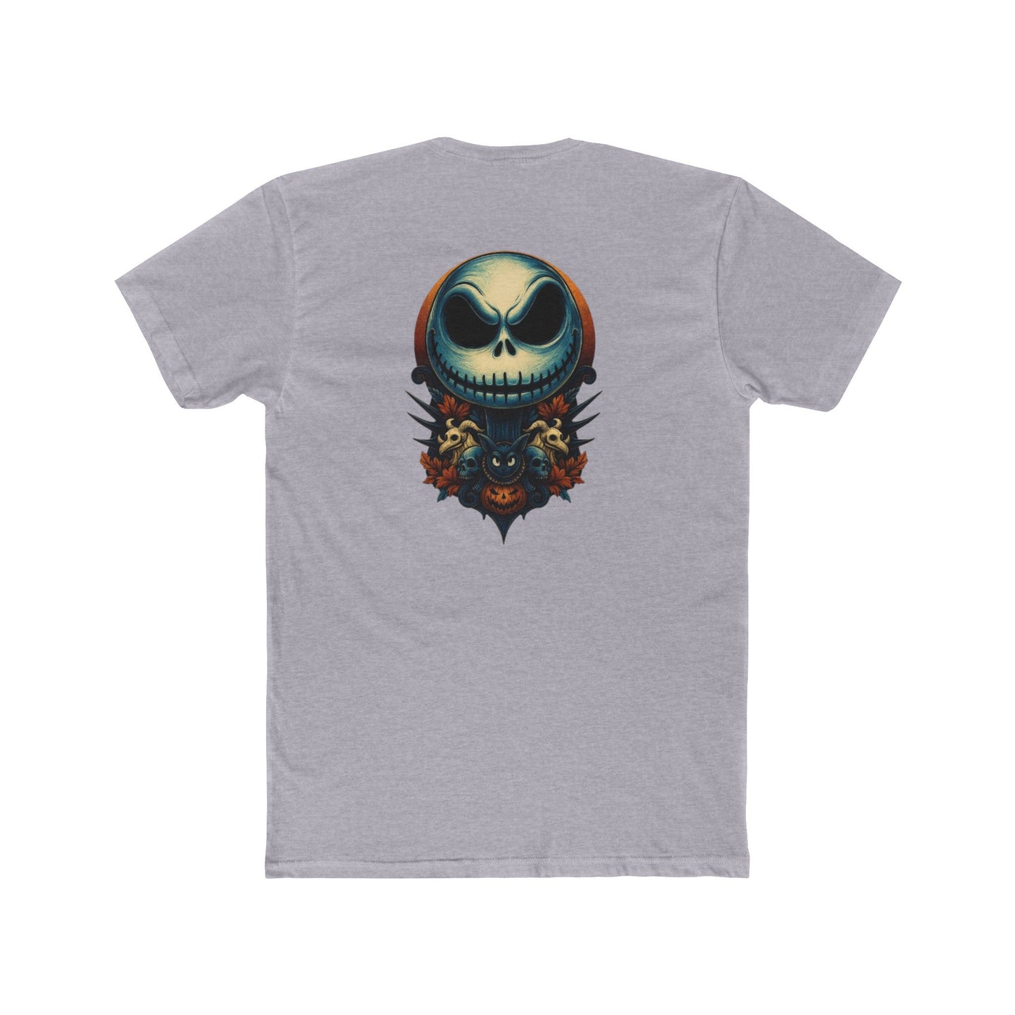 Nightmare Skull Tee — Gothic Jack Skellington Graphic T-Shirt