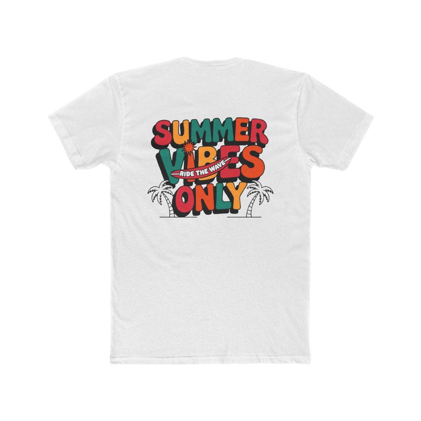 Summer Vibes Only T-Shirt — Retro Surf Graphic Tee
