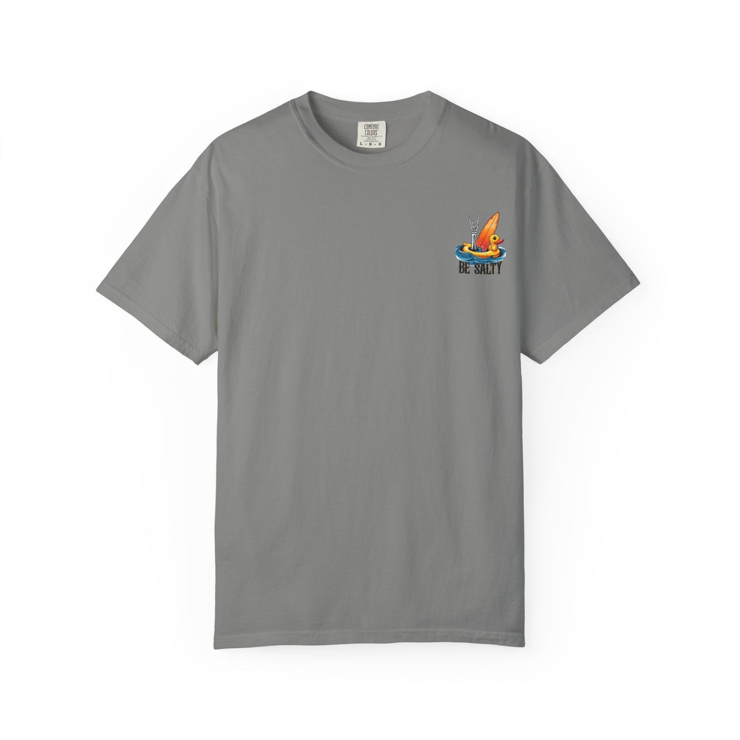 Be Salty Surf Duck T-Shirt — Surfing Rubber Duck Graphic Tee