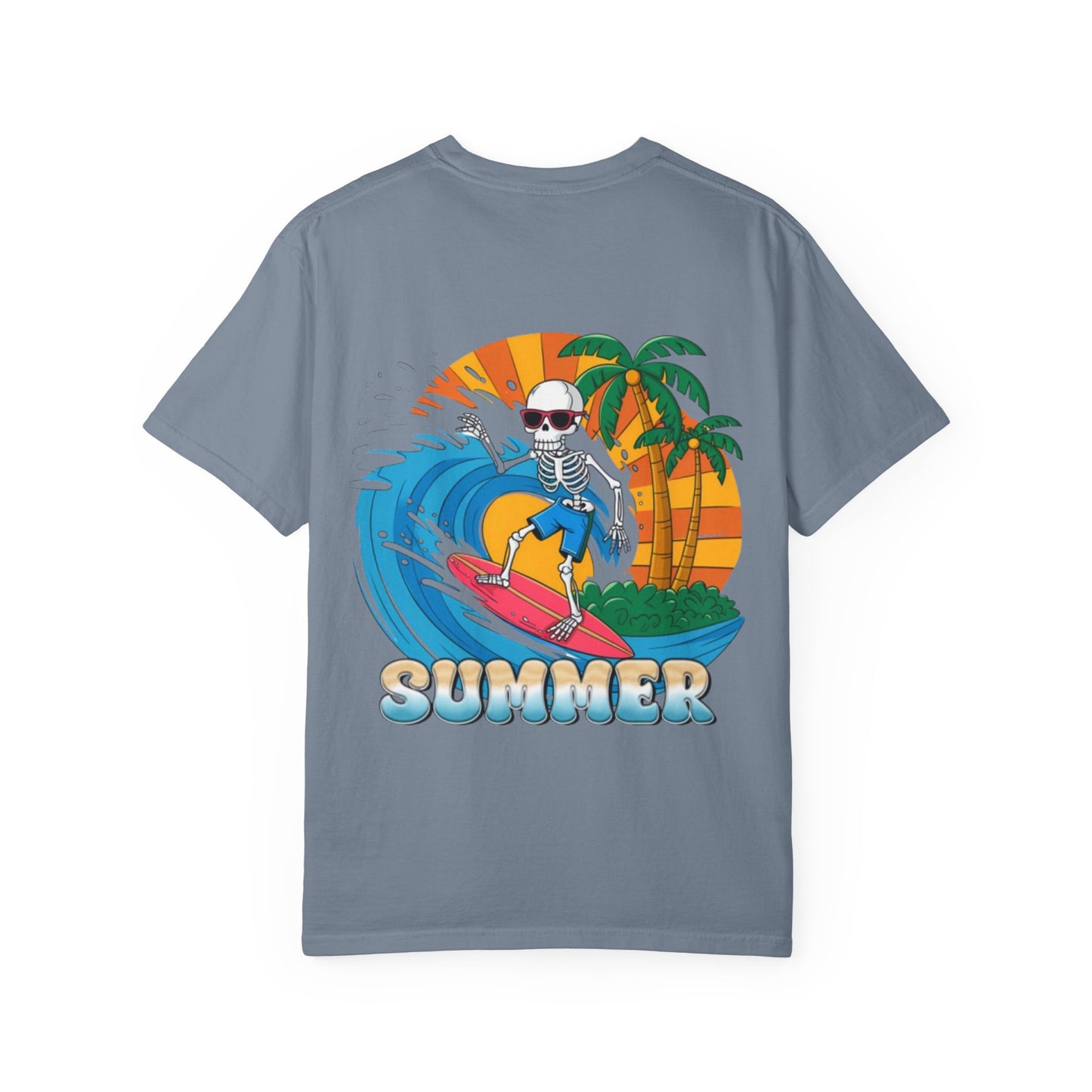 Surfing Skeleton Summer T-Shirt