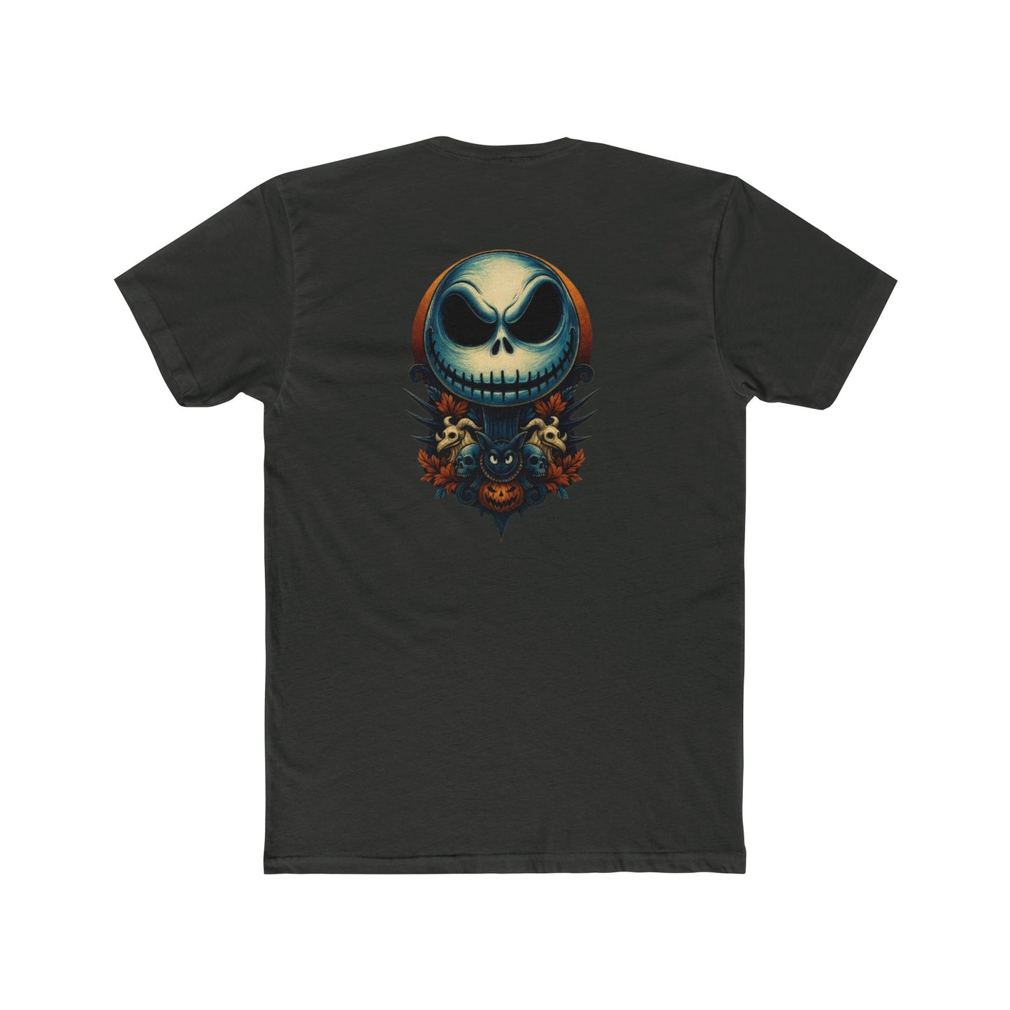 Nightmare Skull Tee — Gothic Jack Skellington Graphic T-Shirt