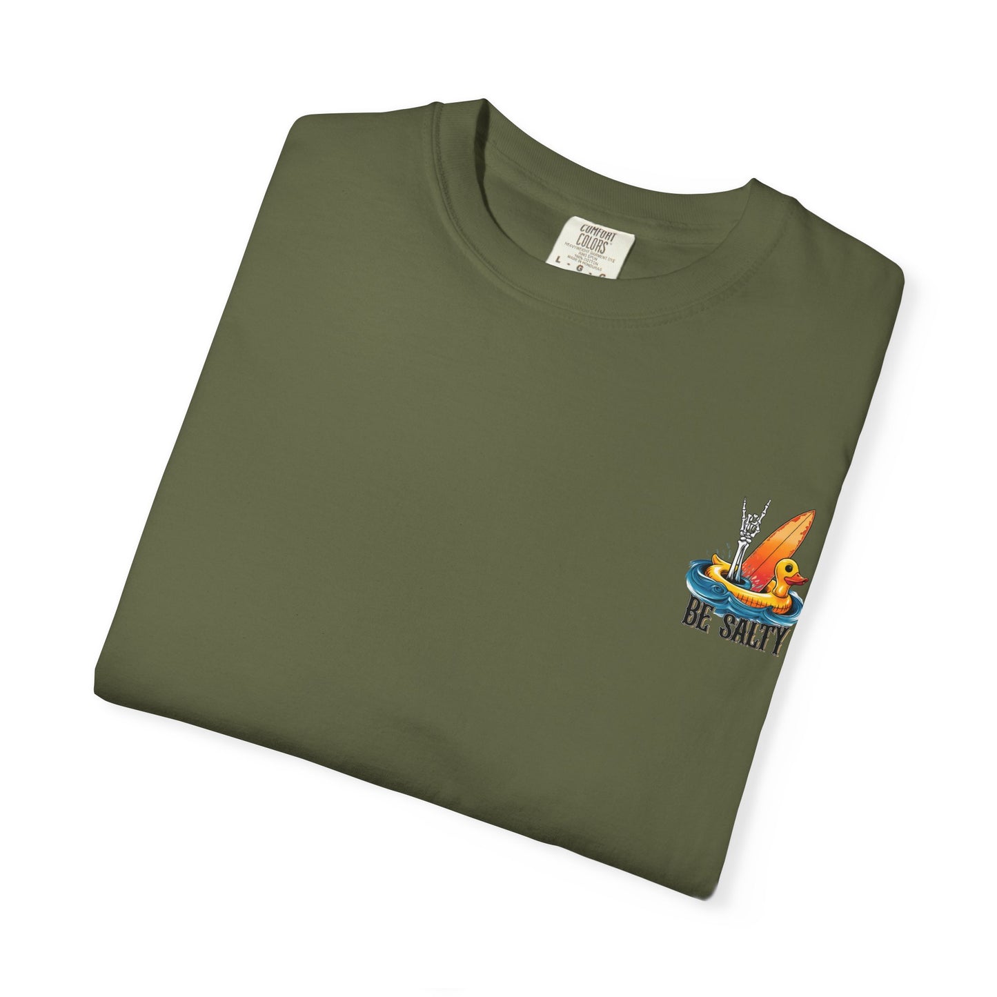 Be Salty Surf Duck T-Shirt — Surfing Rubber Duck Graphic Tee