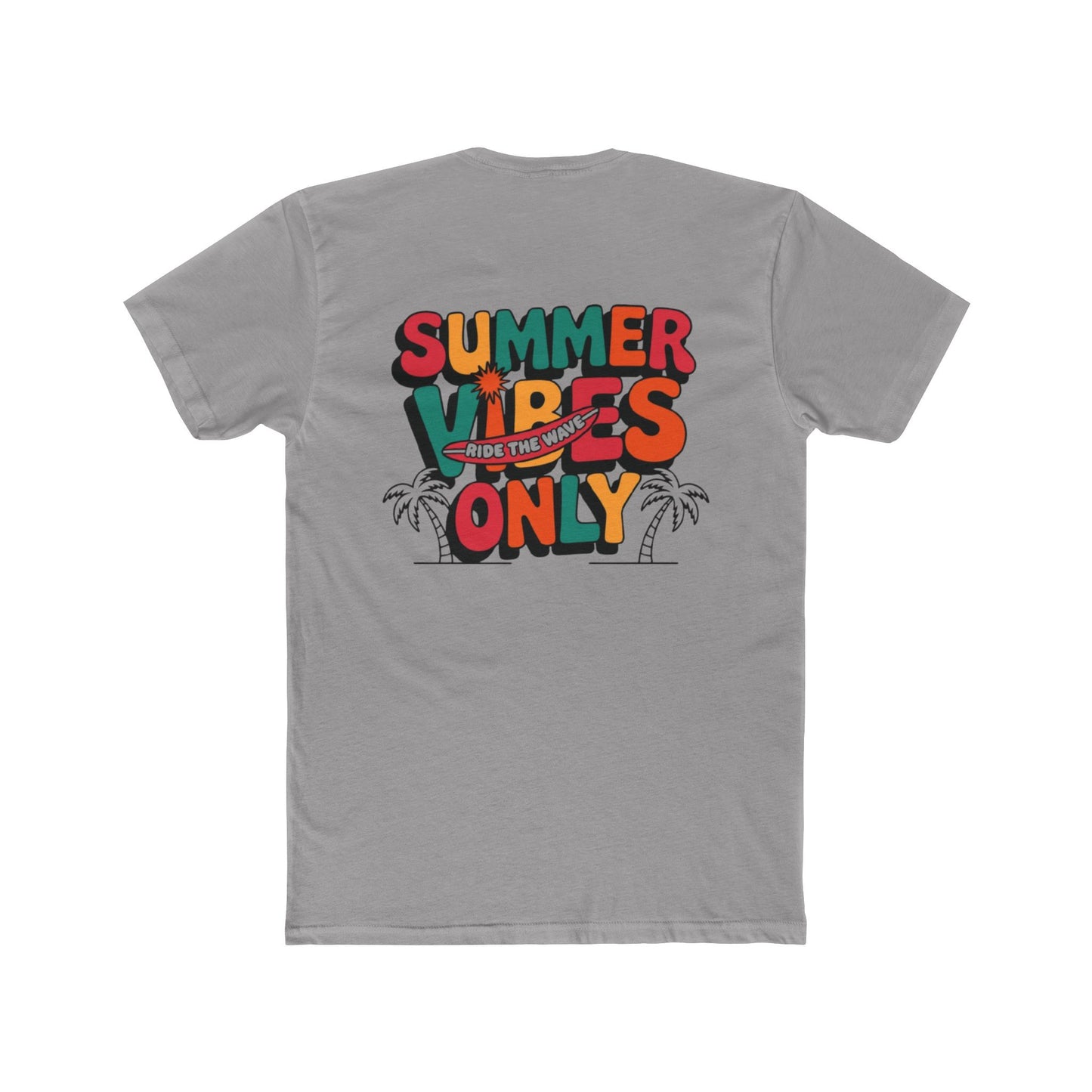 Summer Vibes Only T-Shirt — Retro Surf Graphic Tee