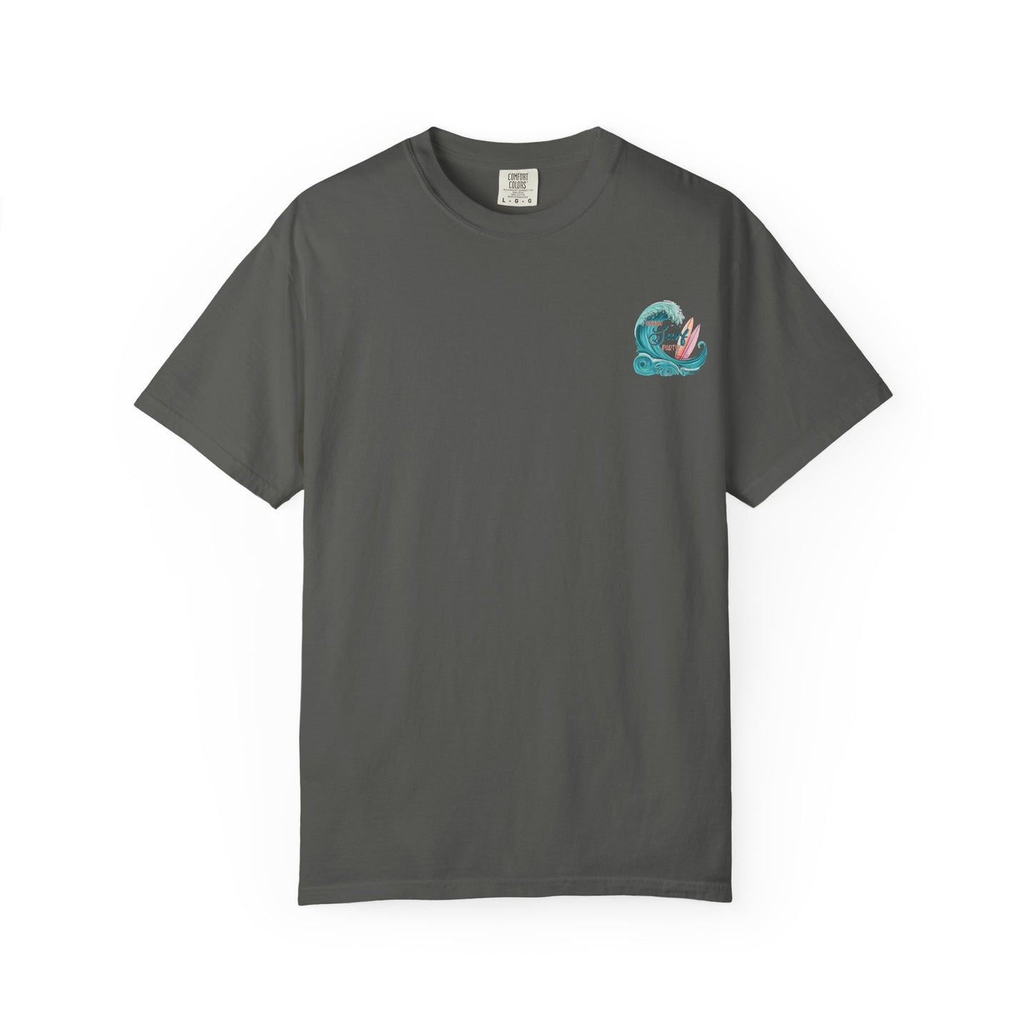 Surf Party T‑Shirt — Retro Wave & Surfboards Beach Tee