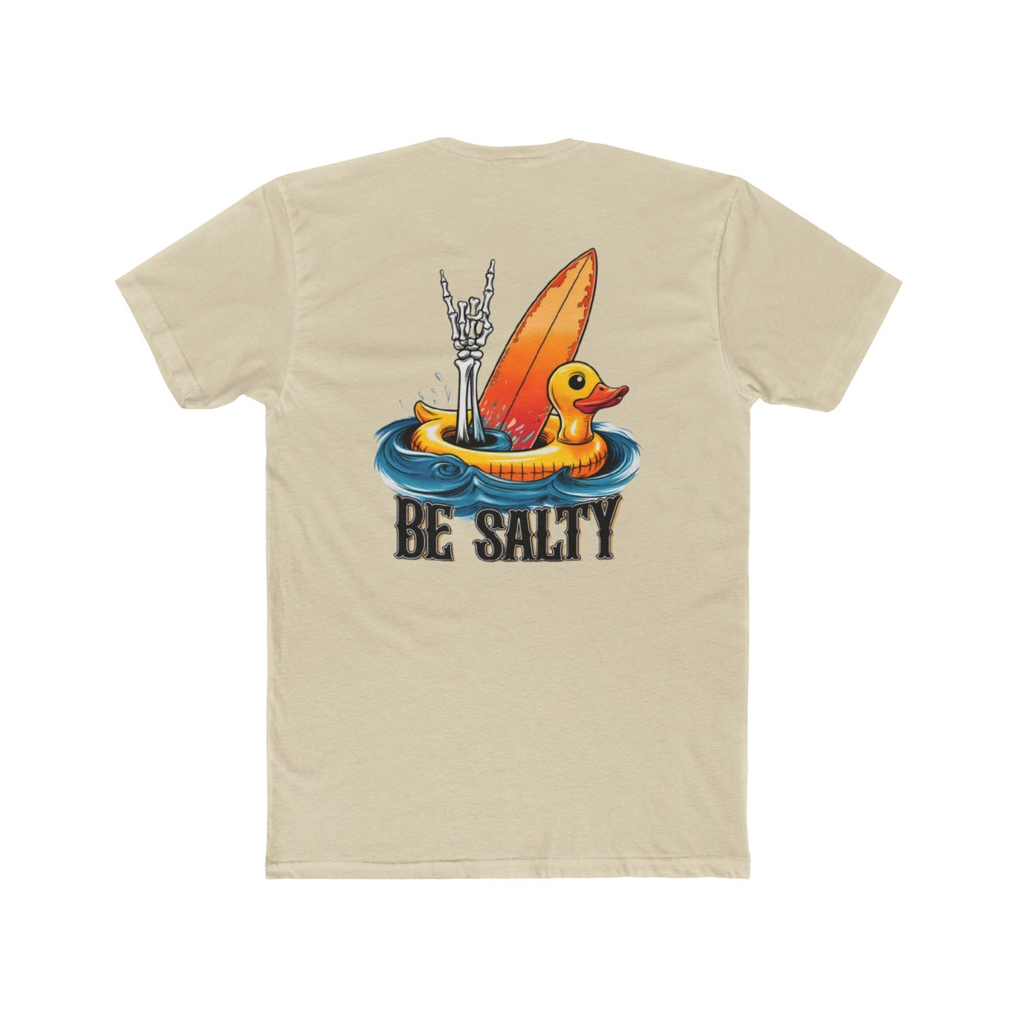 Be Salty Surf Tee — Retro Rubber Duck Surfboard Graphic T-Shirt