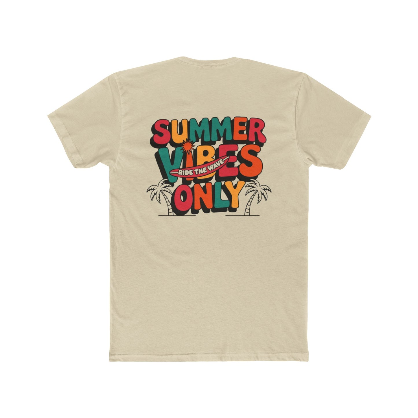 Summer Vibes Only T-Shirt — Retro Surf Graphic Tee