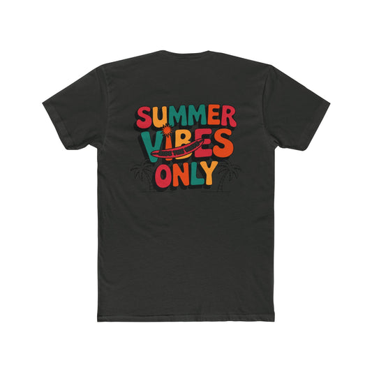 Summer Vibes Only T-Shirt — Retro Surf Graphic Tee