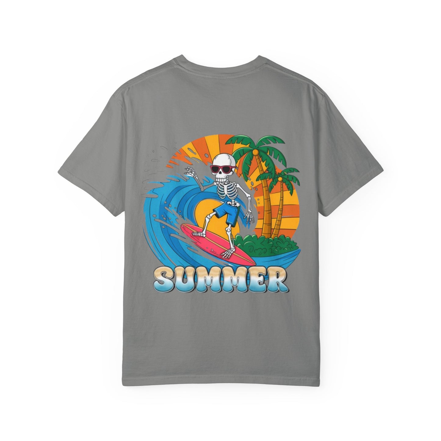Surfing Skeleton Summer T-Shirt