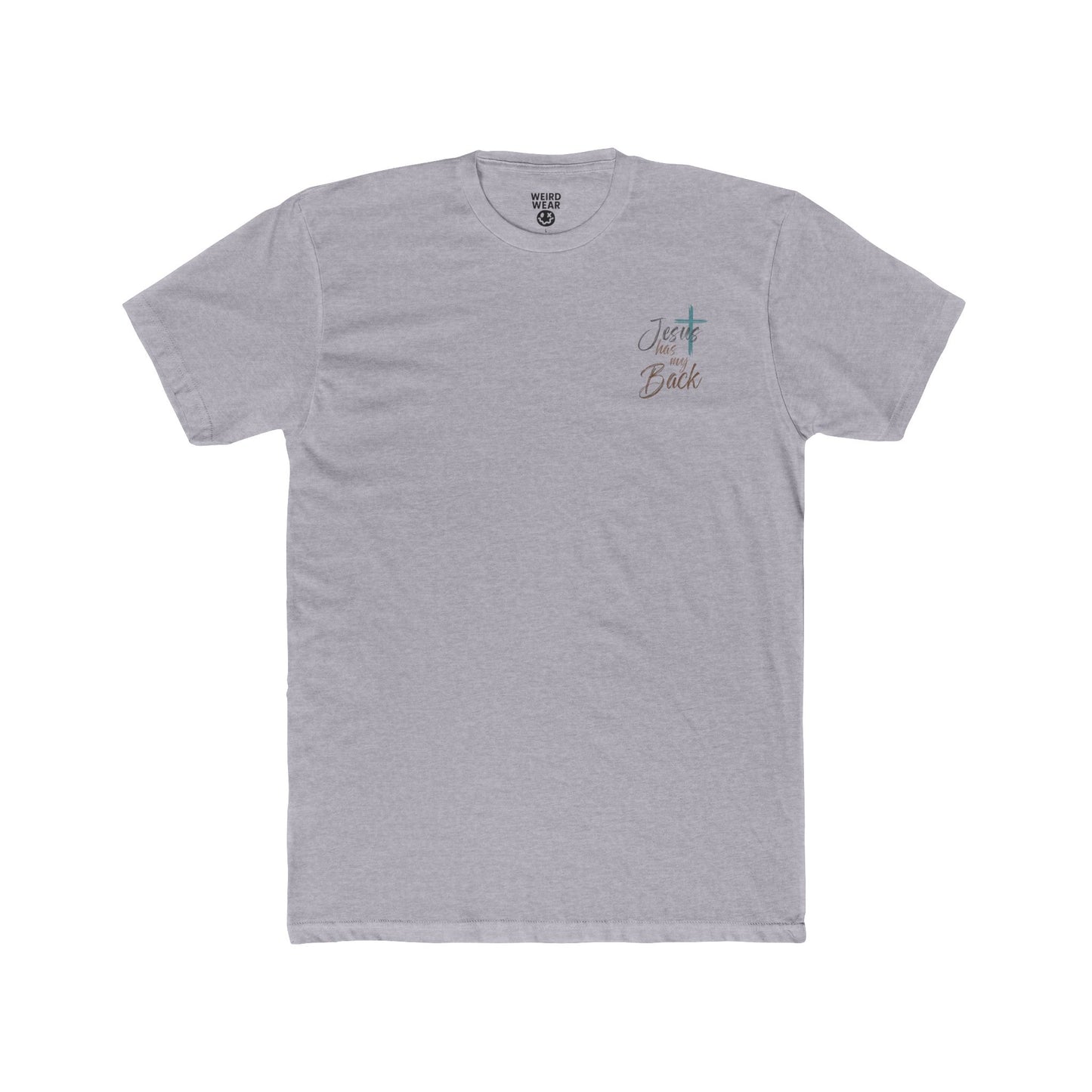 Jesus Has My Back T‑Shirt — Faith Christian Tee with Cross