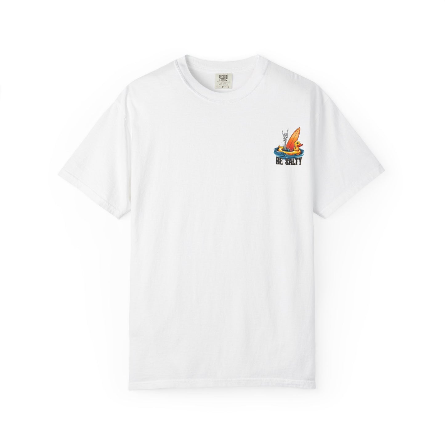 Be Salty Surf Duck T-Shirt — Surfing Rubber Duck Graphic Tee