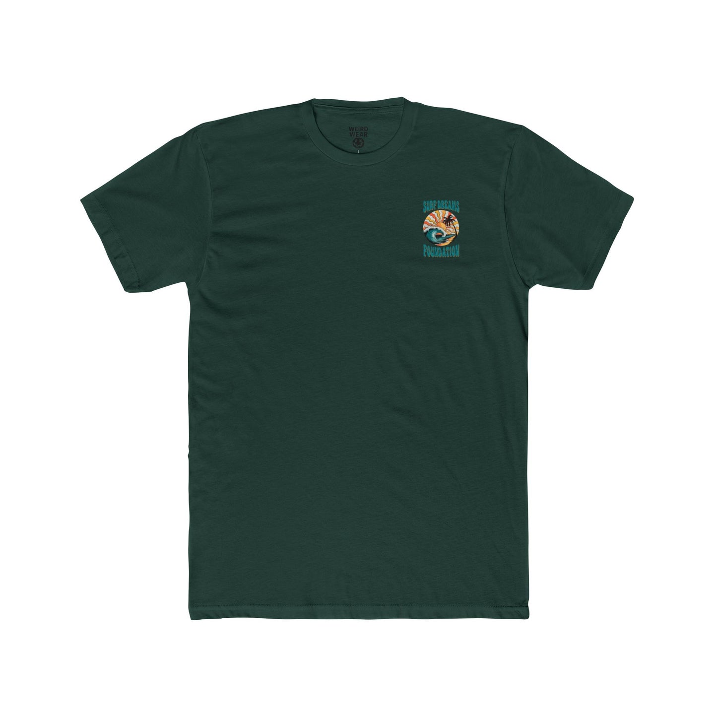 Surf Dreams Foundation T-Shirt — Vintage Wave & Palm Crew Tee
