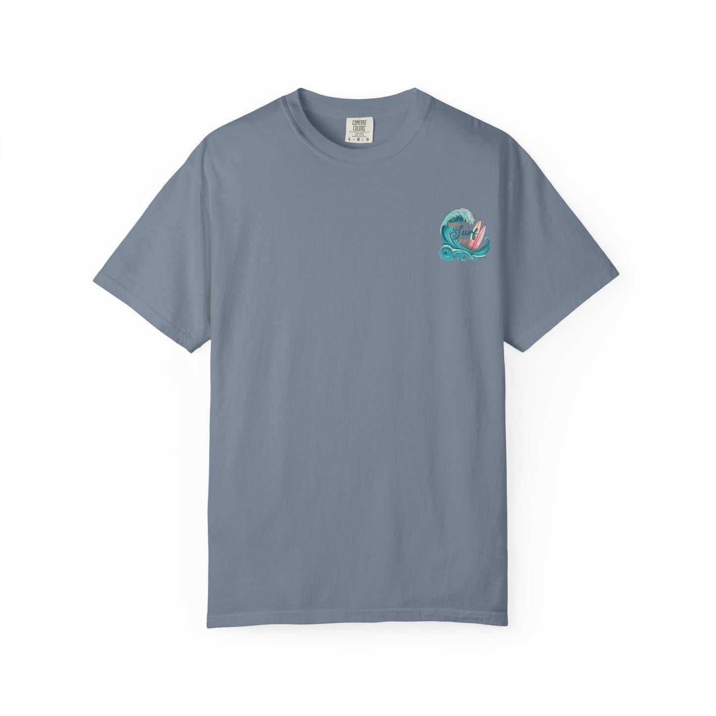 Surf Party T‑Shirt — Retro Wave & Surfboards Beach Tee