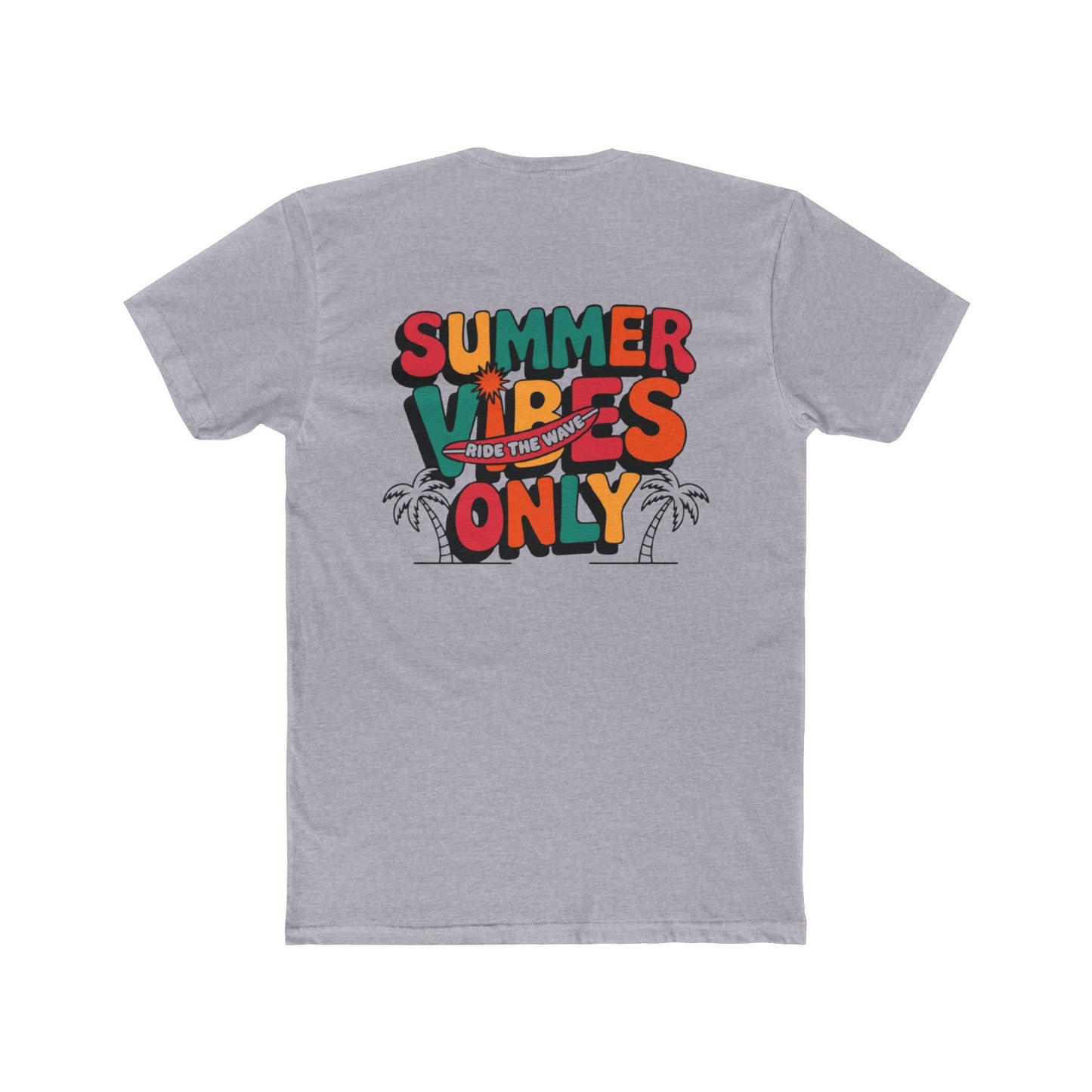 Summer Vibes Only T-Shirt — Retro Surf Graphic Tee
